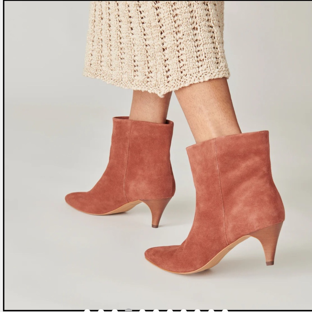 New in box Dolce Vita suede booties